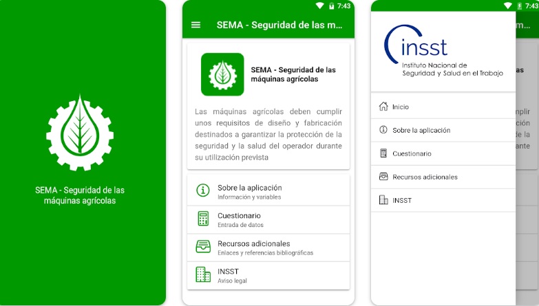 🚜¡Hemos actualizado la herramienta #SEMA (Seguridad de las máquinas agrícolas)! 

✅Con nuevos cuestionarios 
✅Mejora del informe de resultados y nuevas fotos

Más ℹ️ aquí 👉 run.gob.es/pdj44c8b
#INSST