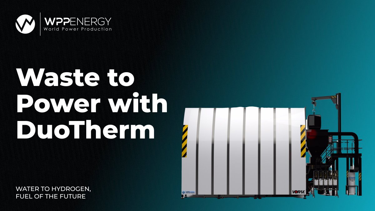 wpp_energy's tweet image. Turning waste into energy and reducing harmful pollutants? 🌱

That's right.

DuoTherm does just that.

It disintegrates waste without mixing it with air, cutting down harmful emissions.

The result?

Steam-based electricity generation up to 35MW.

And a salable byproduct in…