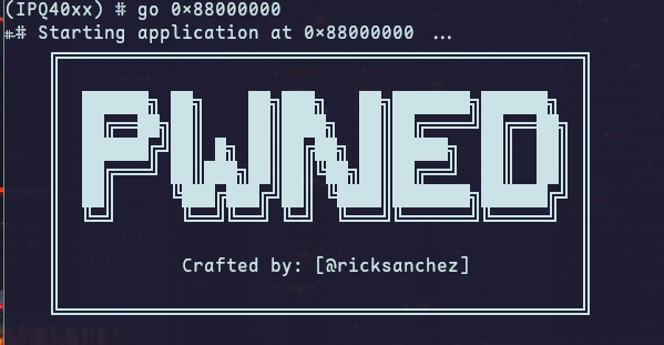 Remember kids, when you're stuck on the technical part of your exploit, the only way to continue is to handcraft sick ASCII art for the exploit in case you ever manage to finish it!