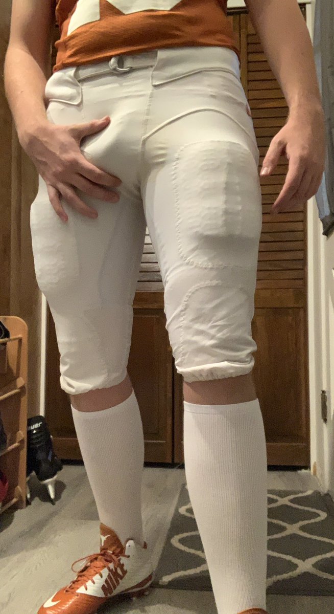 TackledAndTied's tweet photo. Geared up to watch the Texas game. Thanks @bondagejock for letting me borrow your gear for the weekend. https://t.co/zDj3WyLOa4