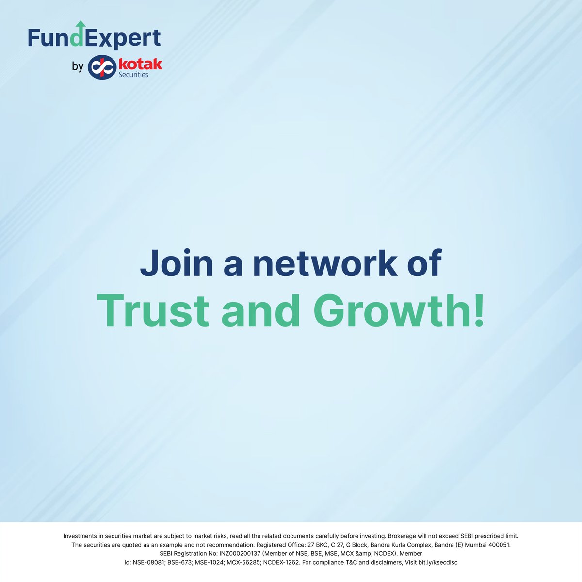 fundexp's tweet photo. A wide support network, &amp; tools to optimize your operations, FundExpert empowers more than 4000+ mutual fund distributors throughout India. 
FundExpert is your successful business companion, whether you're expanding your investment firm or serving clients nationwide. 
#FundExpert https://t.co/z7ySiTPgBN