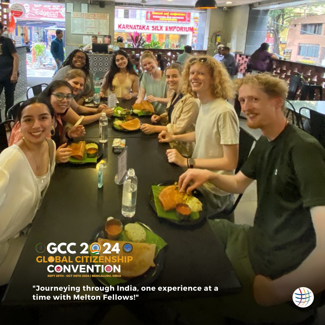 MFGlobalCitizen's tweet photo. The Global Citizenship Convention 2024 kicks off in India! 🇮🇳🌍 

#IndiaGCC2024 #MeltonFellows #IndiaExploration #GlobalCitizenship https://t.co/tgpwUYuGAh