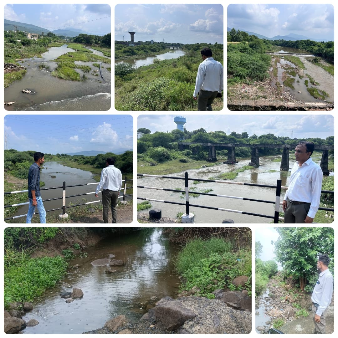 આજ રોજ શ્રી કલેકટર સાહેબ, જૂનાગઢની સુચના મુજબ ગ્રામ્ય વિસ્તારમાં આવેલ વોકળા તથા નદી નાળાની સ્થળ ૫ર મુલાકાત લીઘી.<a href="/collectorjunag/">Collector Junagadh</a> <a href="/sdmjunagadh/">DyCollector&SDM-Junagadh</a>