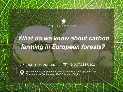europeanforest's tweet photo. Join our unique in-person only #ThinkForest event on 16 Oct in Brussels to hear and discuss about carbon farming in European forests! There will be no livestream, and seats are limited.

📅 16 Oct 2024
⏰9-11:30 am CET
📍 Brussels

More info: https://t.co/Gj6h8eJAn3 https://t.co/ZTNIymmKRJ