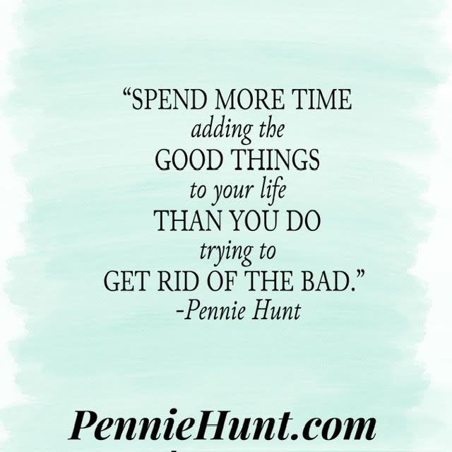 PennieHunt's tweet photo. It is a fresh new week! 
This week try to spend more time adding good things to your life than you do trying to get rid of the bad. 
Try it! 

#LoveYourLifeNoMatterWhat #JourneyThrough #CornerOfSpiritAndBrave
#grateful #joy #happiness #IAmGoodEnough https://t.co/TpYuqPfC2T