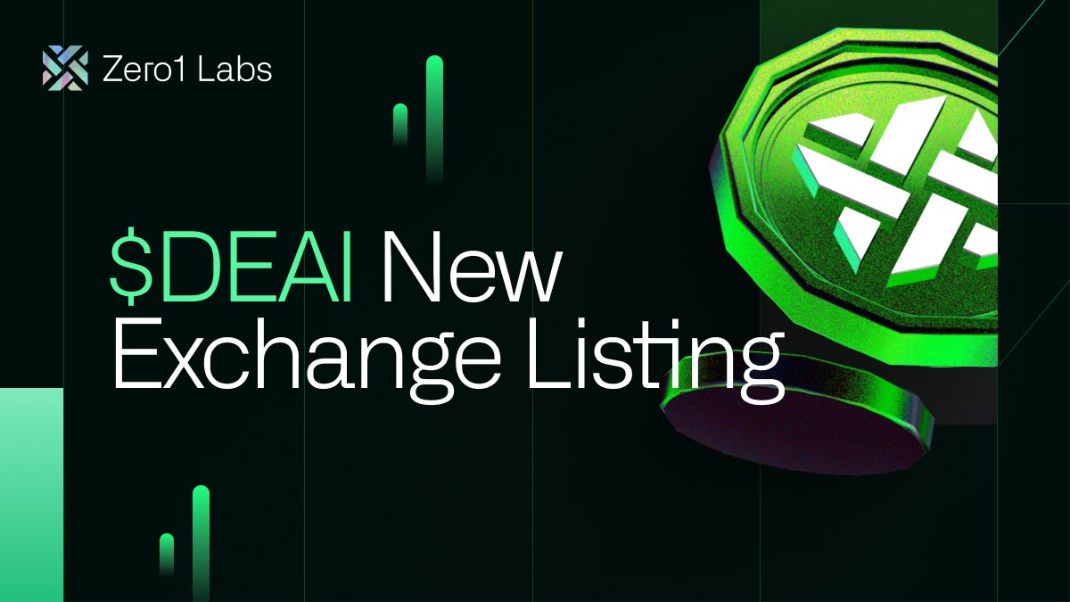 Zero1 Labs is excited to collaborate with the leading European crypto exchange with over 5,000,000+ users.

More details to be announced next week.
