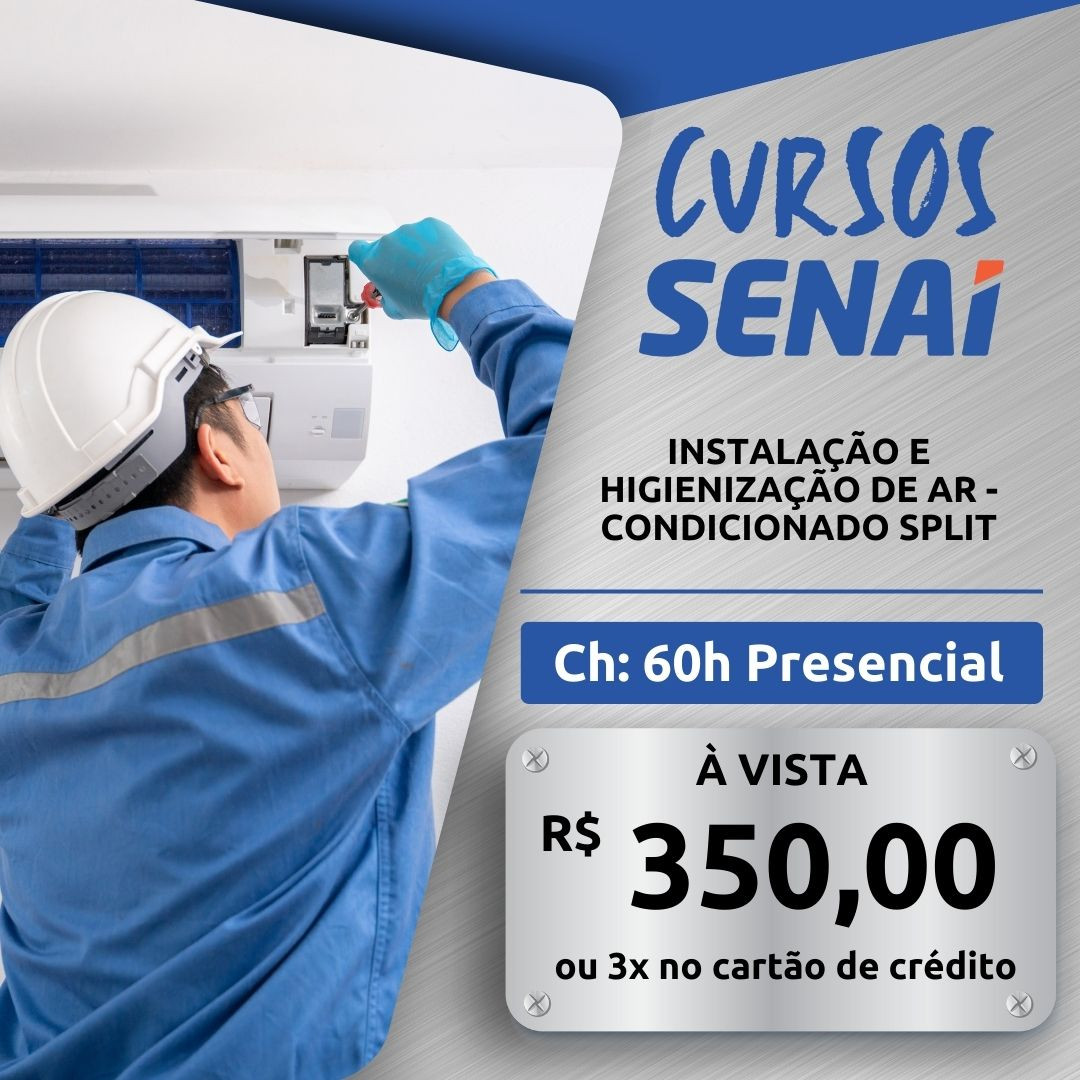 SENAIAMAZONAS's tweet photo. Cursos SENAI: Instalação e Higienização de Ar-Condicionado Split

🛠️ Apr... https://t.co/5B20cfekC8 https://t.co/ZCwDw4xZ7M