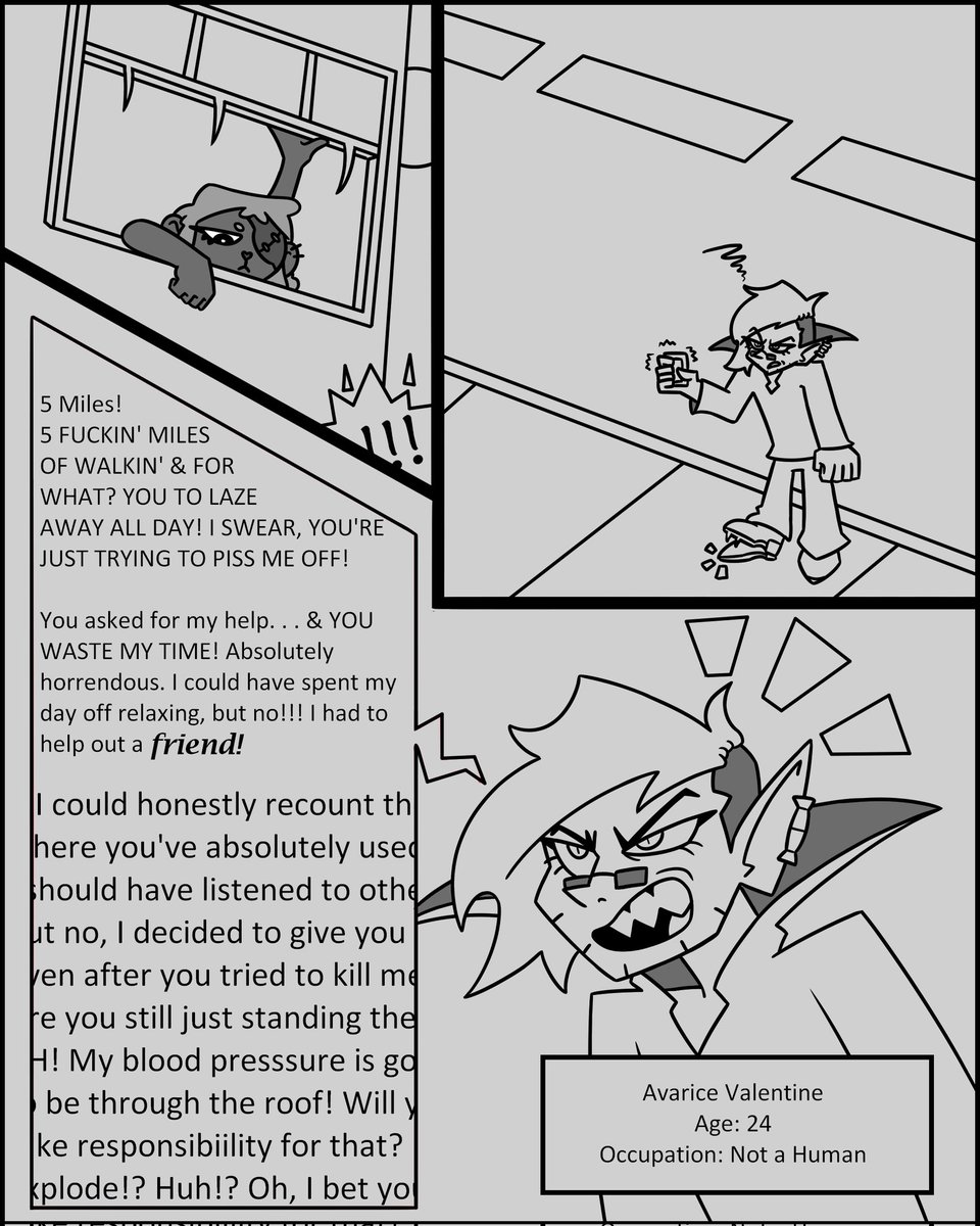 Avarice Valentine ENVtuber | Arkvander Love Hiatus tweet media