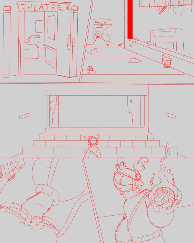 &amp; a sketch of the next page to go with it.