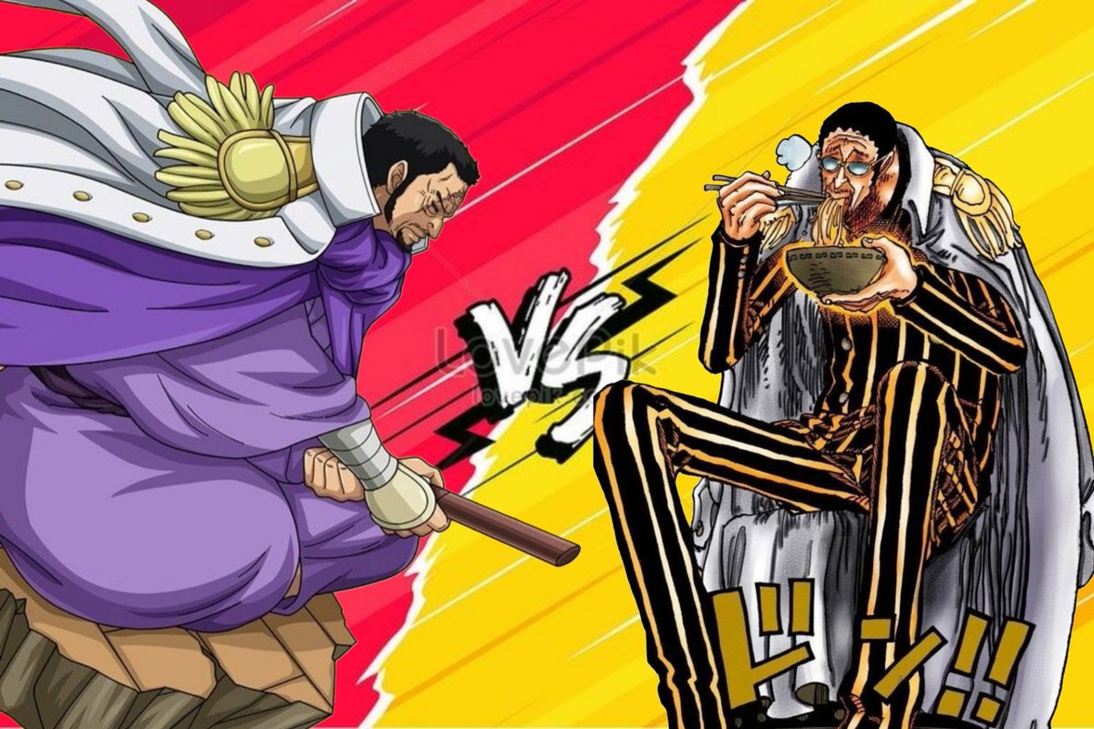 #ONEPIECE

🔹Kizaru vs Fujitora who wins?