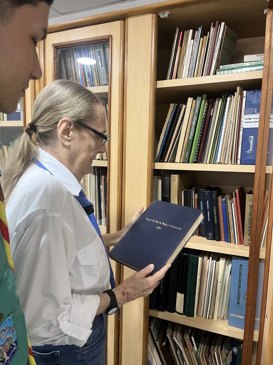 museoscoutve's tweet photo. Reconocida por su trayectoria en el escultismo desde 1959, cuando hizo su Promesa Scout, Eulalia Vila Planes fue recientemente designada como presidenta honoraria del Museo Scout.

Destacamos su excelente desempeño desde 2021 en la dirección.

#siemprelistos https://t.co/Kq9p0p1N7j