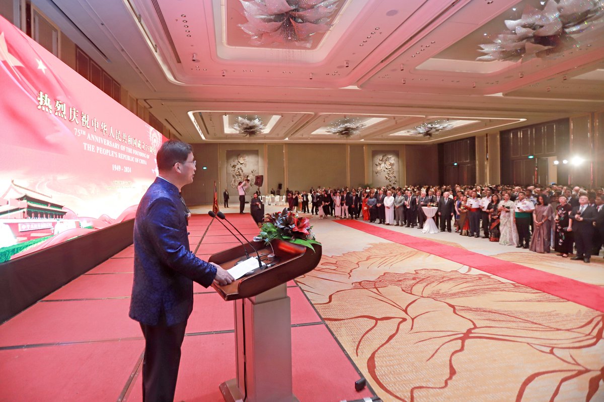 Chinese Embassy in Sri Lanka tweet media