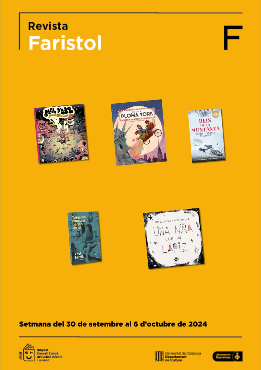 No us perdeu les crítiques d'avui, totes elles de 4 ⭐️!

Un recull de narracions en còmic, un àlbum detectivesc, una novel·la distòpica (Premi Edebé juvenil),  una novel·la ambientada en la València dels noranta i el primer títol en català d'una editorial argentina remarcable. 🧵