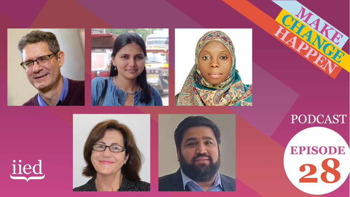 New episode out now! 🎧

Hear from <a href="/LauraKellyIIED/">Laura Kelly</a> <a href="/mohsengul/">Dr Mohsen Gul</a> <a href="/RituBharadwaj16/">Ritu Bharadwaj</a>, Paul Steele and Isatou Camara about the critical need to reform the international financial architecture #IFA in a way that will be fit for purpose and work for everyone 👇
iied.org/money-politics…