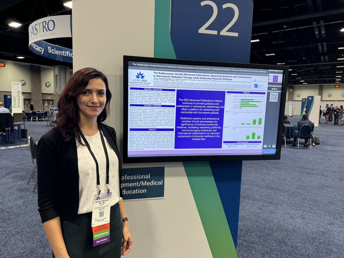 Colton Ladbury, MD (@coltonladbury) on Twitter photo @NegMed82 presented her work on the <a href="/the_RSS/">the Radiosurgery Society</a> White Papers initiative. A great opportunity for residents to have impactful projects! #ASTRO24 @NegMed82 presented her work on the <a href="/the_RSS/">the Radiosurgery Society</a> White Papers initiative. A great opportunity for residents to have impactful projects! #ASTRO24