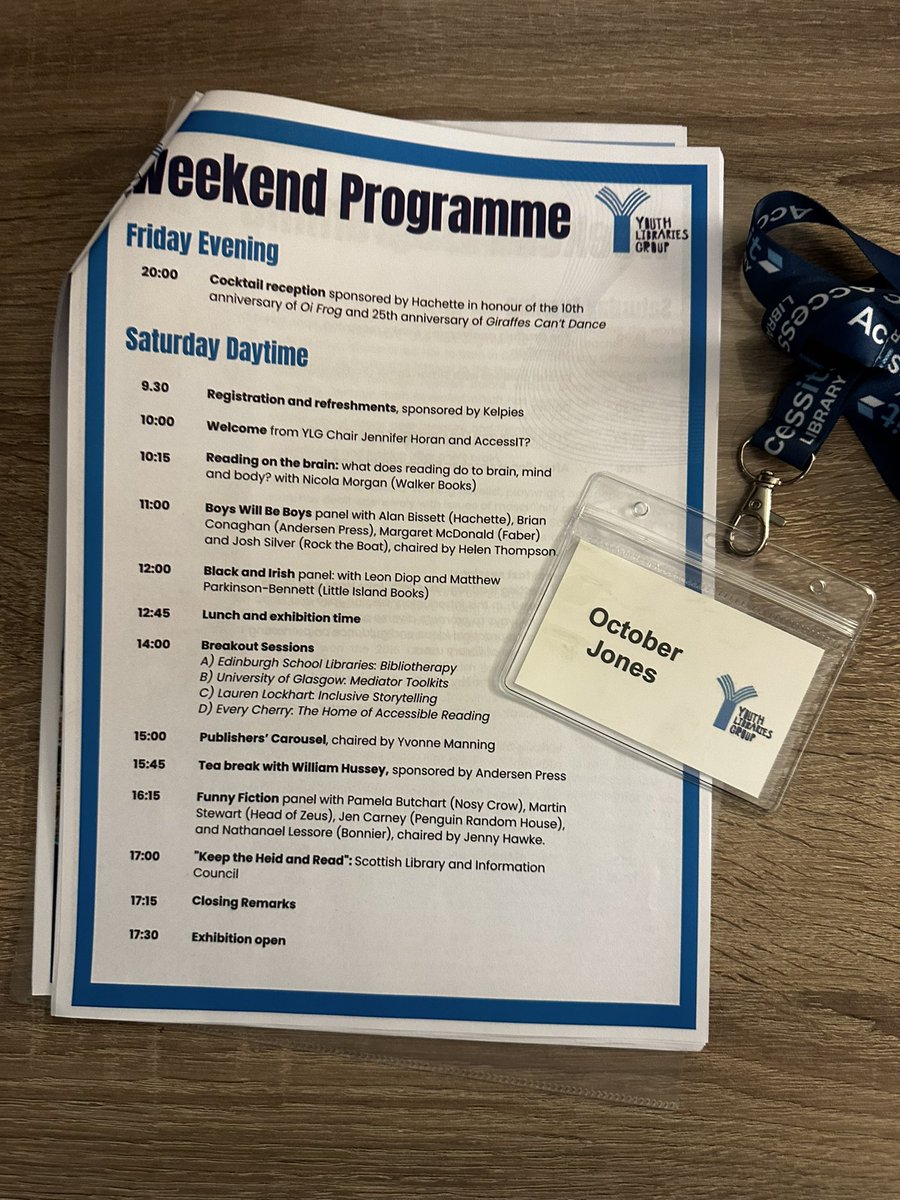 I want to express my heartfelt gratitude to <a href="/youthlibraries/">YLG Committee</a> <a href="/JL_Horan7/">Jennifer Horan</a> <a href="/CassieKempSLS/">Cassie 🌻⚡📚</a> <a href="/blikablika/">💙</a> for the work you put in to create #YLG24Gla for us all to enjoy &amp; <a href="/KlausFluggePr/">Klaus Flugge Prize</a> for creating a bursary that allowed me to experience this; forever thankful &amp; <a href="/CILIP_YLG_SE/">CILIP YLG South East</a>, always🖤