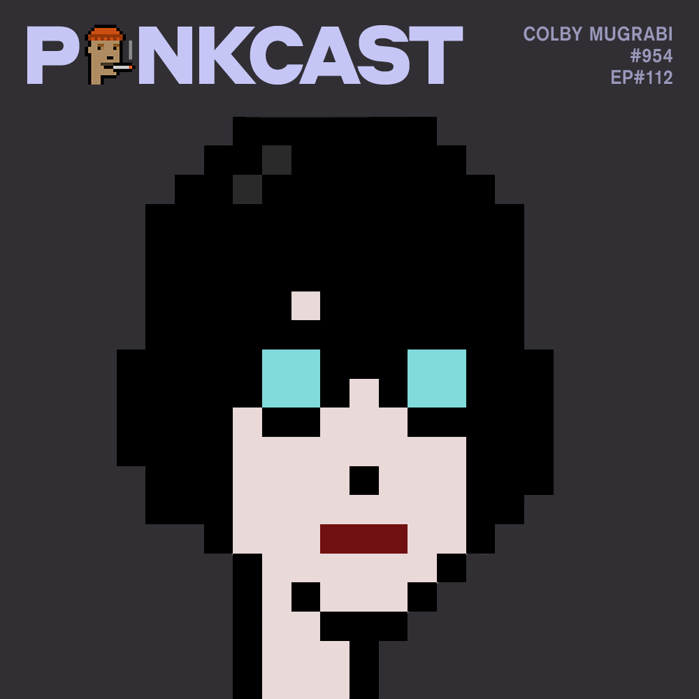 punkcastxyz's tweet photo. 1/5 π¨π¨PUNK OF THE WEEKπ¨π¨
GM to Pirate Bandana Punks! π΄ββ οΈ π€
Episode 112: #Punk954 @MinnieMuse_eth , Art Historian, Fashion Lover & Founder, @mmERCH
OUT NOW! Go! Go! Go!
π
#PunkCast #3Atty #FrumpyHair #Earring #NerdGlasses https://t.co/0Qy7DlACBC