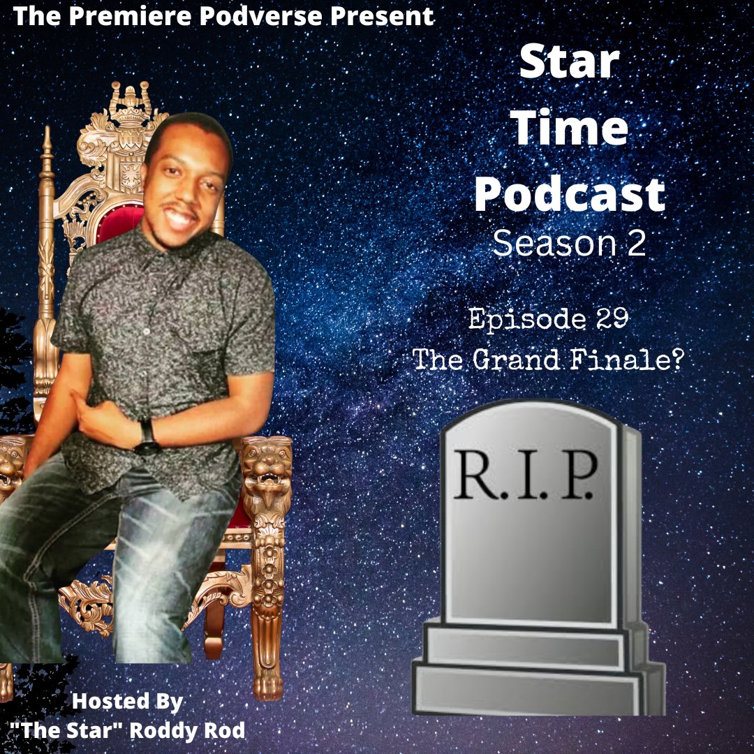 Check Out  The Final Episode Of Star Time Podcast Episode 29 The Grand Finale Is Out Now

Listen Below goodpods.app.link/lNUgi0YsjNb

All Platforms:
linktr.ee/Startimepodcas…

#StarTimePodcast
#GoodPods
#IndiePodcastsUnite
#BlackPodcaster
