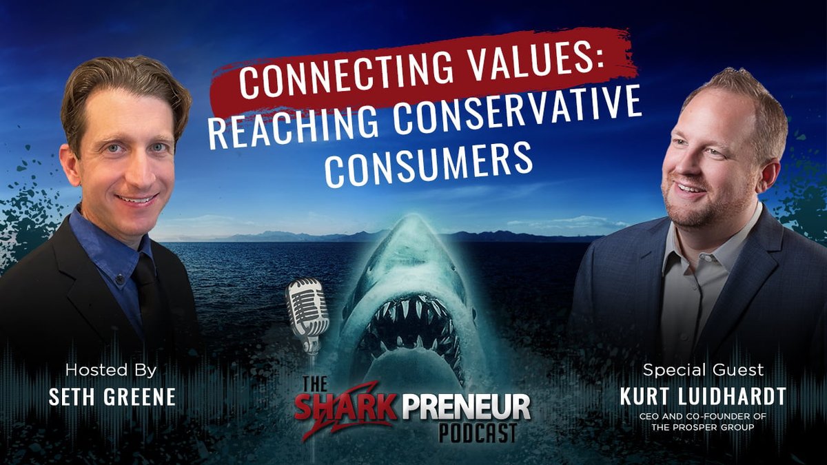 On Sharkpreneur, Kurt Luidhardt explains value-driven marketing, sharing how to connect with customers by aligning your brand with their beliefs. Tune in now! hubs.li/Q02Rv5Nm0 <a href="/MktDominationUS/">Market Domination, LLC</a>