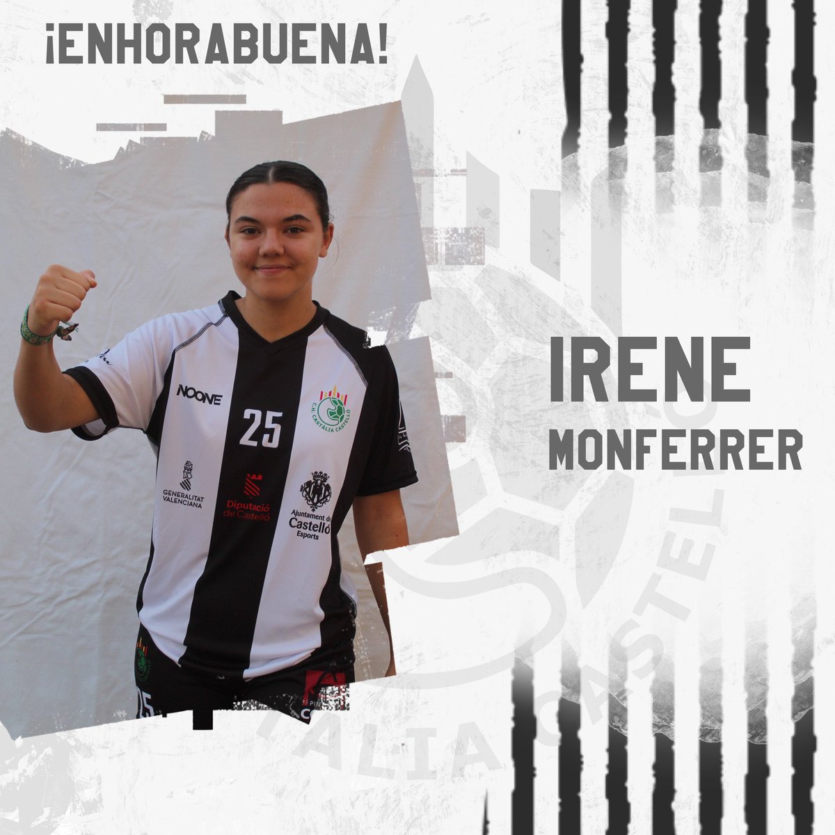 ¡Estamos de enhorabuena! 🎉 Por primera vez en la historia del club Handbol Castàlia, una de nuestras jugadoras ha sido convocada para la selección valenciana. ¡Y es nada menos que Irene! 🏆
¡Enhorabuena, Irene, todo el club está contigo en esta emocionante aventura! 💪