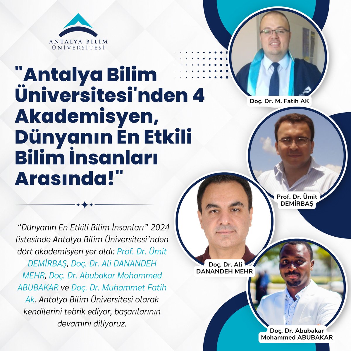 Haberin Devamı İçin Aşağıdaki Linke Tıklayınız;

antalya.edu.tr/tr/haber/world…

#antalyabilimüniversitesi #biliminışığında 

<a href="/SemihEkercin/">Prof. Dr. Semih EKERCİN</a>