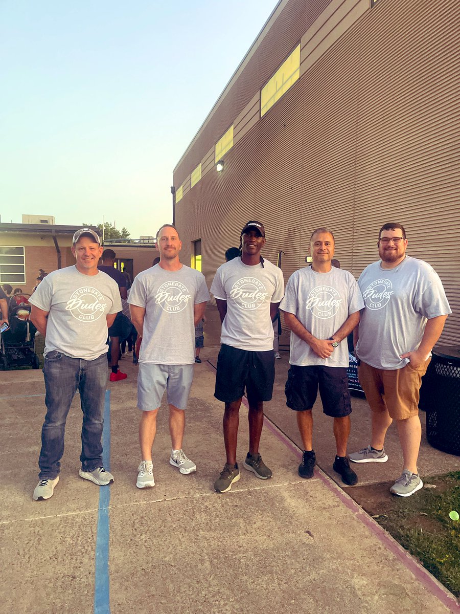 The Real Husbands of STE came to help out at The Stallion Social!  Our office team is so lucky to have the support of The Stonegate Dudes Club! #TheStonegateWay