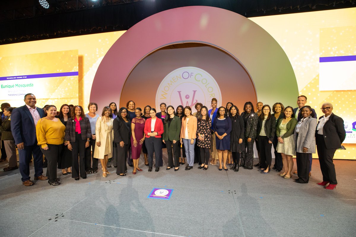 LeidosInc's tweet photo. Last year, 4️⃣9️⃣ of our most distinguished Leidos colleagues were recognized at the @WOCTechnology Women of Color #STEM Conference and Awards, and it's time to do it again!

Celebrate this year's trailblazers at #WOCSTEM2024 on October 5 📆✨

#STEMIsAGirlThing | #WOCSTEM https://t.co/mzvpKMiPyI