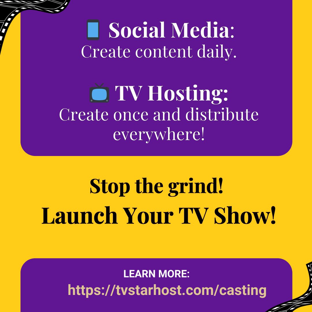 Why Aren't You on TV?