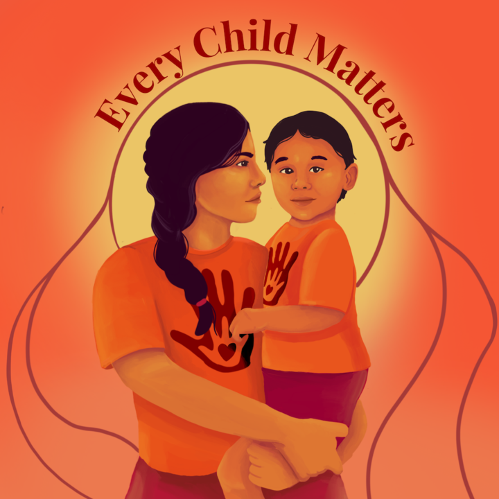 designdeplume's tweet photo. (1/4) #OrangeShirtDay is a day to reflect on the immense harm caused by Canada's residential school system, which forcibly institutionalized over 150,000 #FirstNations, #Métis, and #Inuit children between 1831 to 1996. https://t.co/iIfCgcUxw2