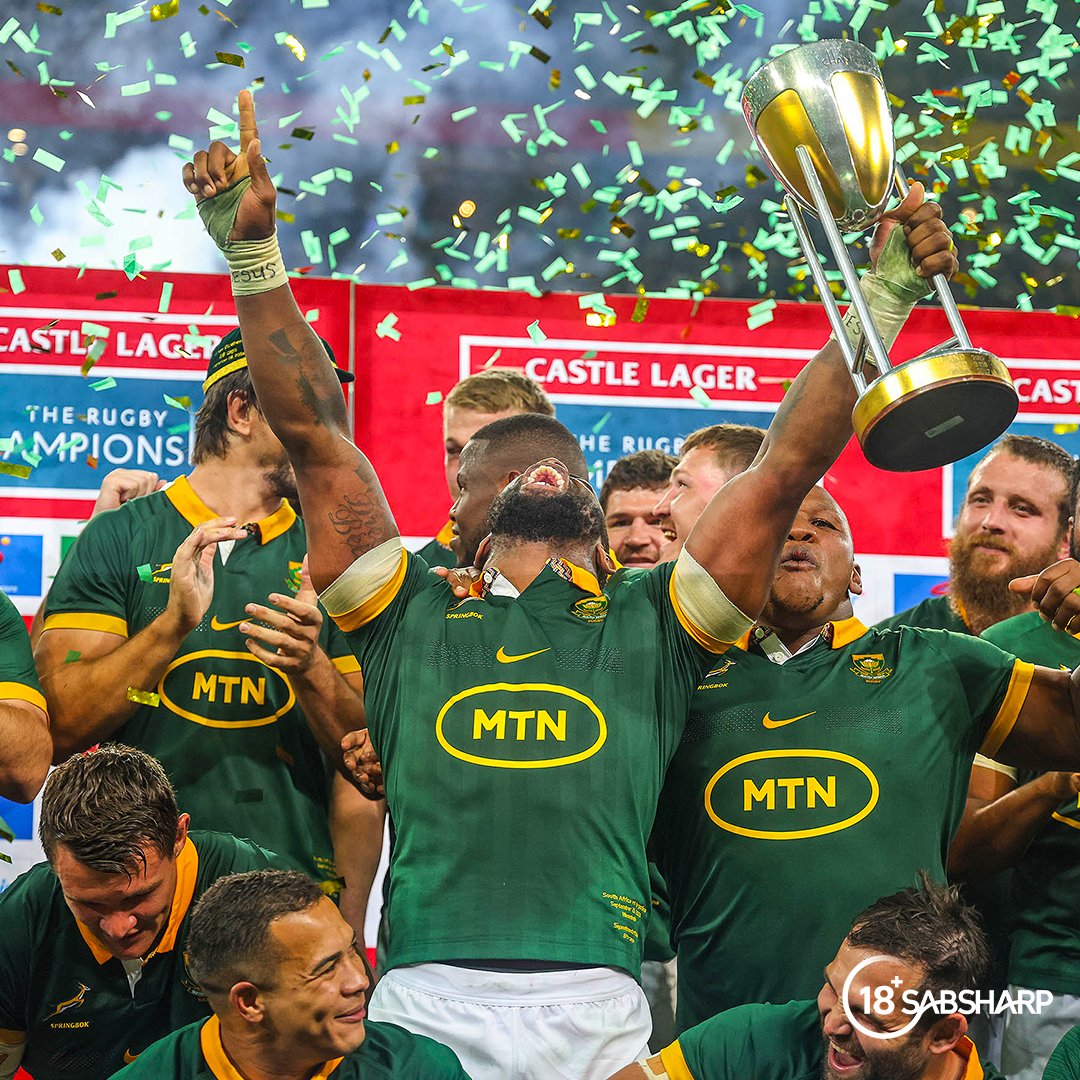 CastleLagerSA's tweet photo. No DNA, just RSA! 🇿🇦  Show some love to the #Springboks winning the  #CastleRugbyChampionship 🍻 https://t.co/hX5XNXaUTC