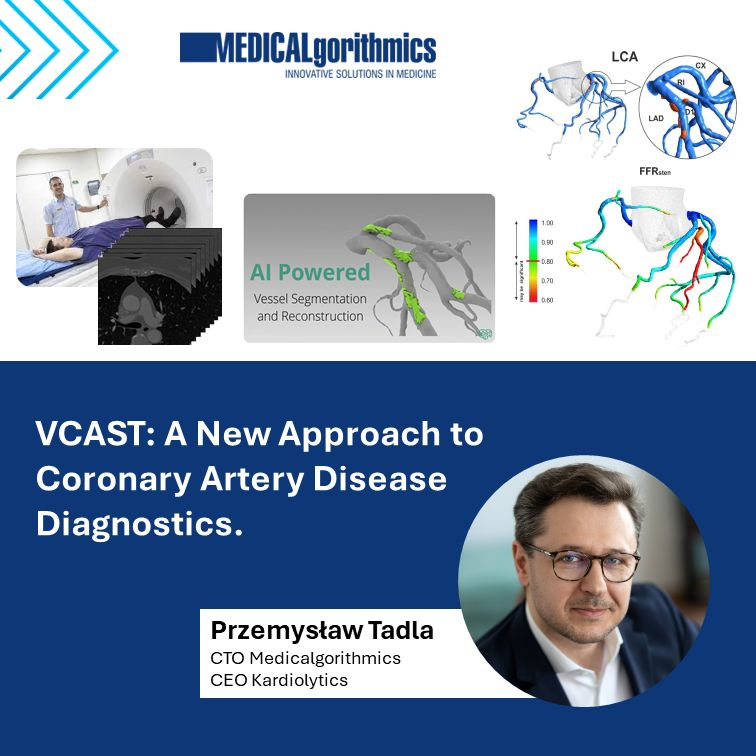 AHP_PAKS's tweet photo. A study using #VCAST: - Enriching the analysis of computed tomography of coronary arteries with assessment using artificial intelligence may bring significant benefits for patients in the form of implementing the best targeted treatment, which should translate into a reduction in the number of cardiovascular events. Supporting diagnosis and treatment with artificial intelligence algorithms can significantly improve not only treatment results, but also facilitate the work of therapeutic teams in caring for patients with cardiovascular disease - PhD Adam Janas, @AHP_PAKS, principal investigator in the project. @AgencjaBadanMed @NCBR_pl @MyUniSR @IDEAS_NCBR @MarekDziubinski #Medicalgorithmics #PrzemysławTadla @biznesradar
👉https://t.co/bjN0yGLEtR
👉https://t.co/CSRolTN6FI