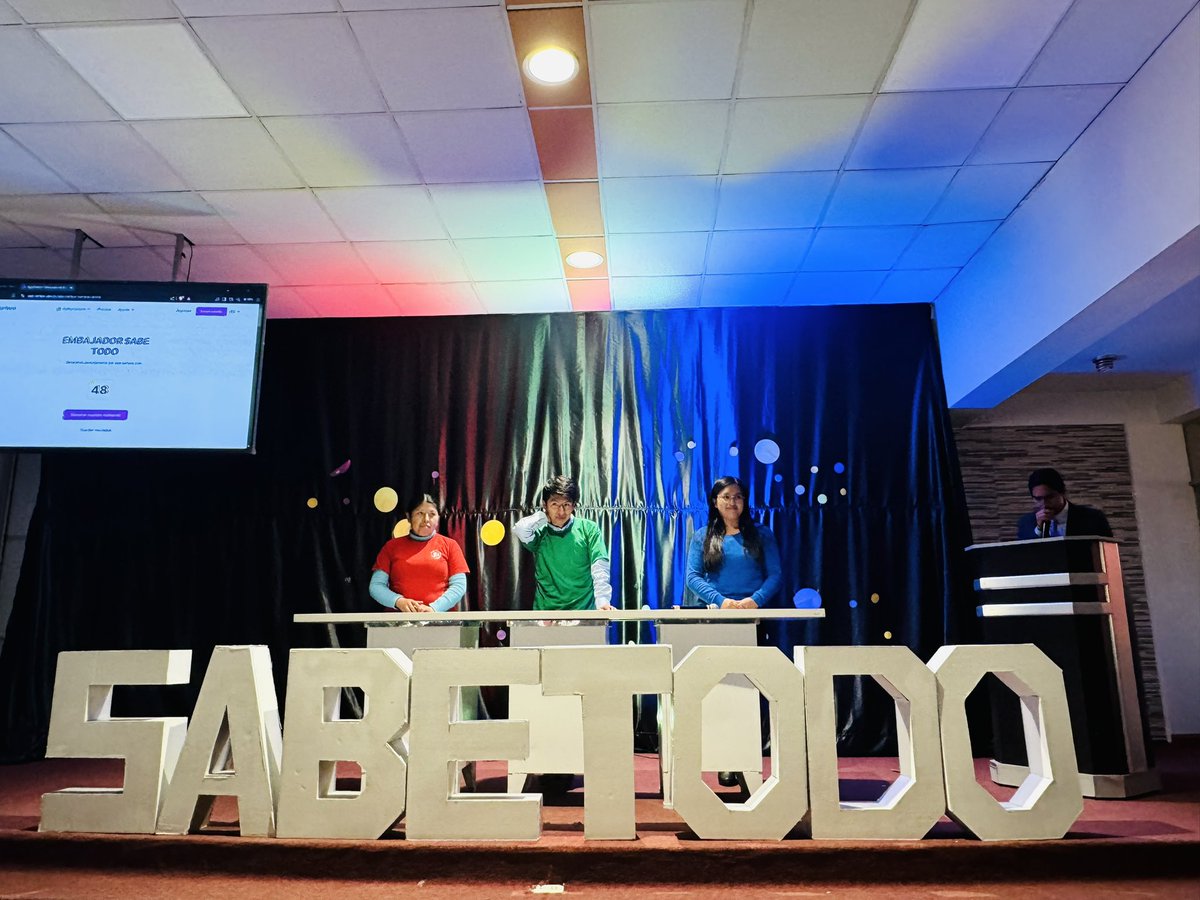 Lindo concurso “embajador sabe todo”, un desafío para el conocimiento, la memoria y la agilidad mental. Por que existimos para “servir, sanar y salvar”