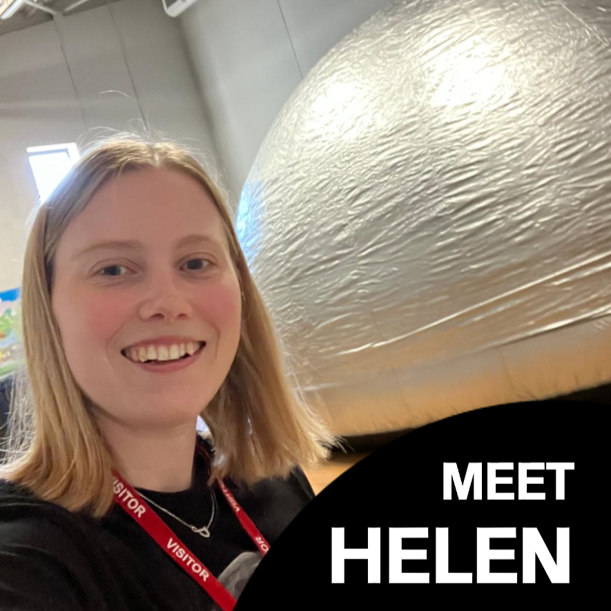 WonderDome1's tweet photo. This is (new) Helen.
She studied a Natural Sciences degree.
Being a presenter allows her to combine her passion for inspiring kids about space & her love of performing too. (She’s a regular in pantos)
Helen in based Leeds.
#scienceforschools #sciencecurriculum #mobileplanetarium https://t.co/6c704Ry7D1