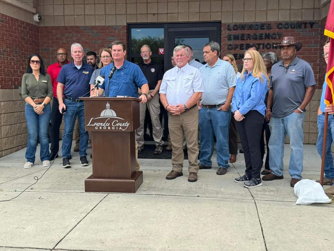 Dr_DMarshall's tweet photo. Meeting and press conference with FEMA regarding the impact of Hurricane Helene in our area yesterday went well. https://t.co/stQ1mL2c16