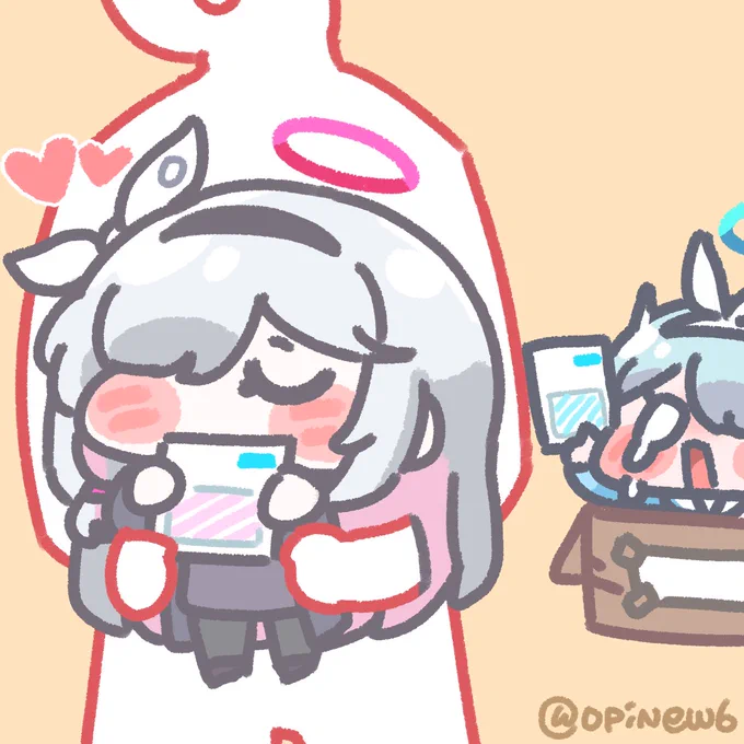 아로나는 거기살아  #ブルアカ 