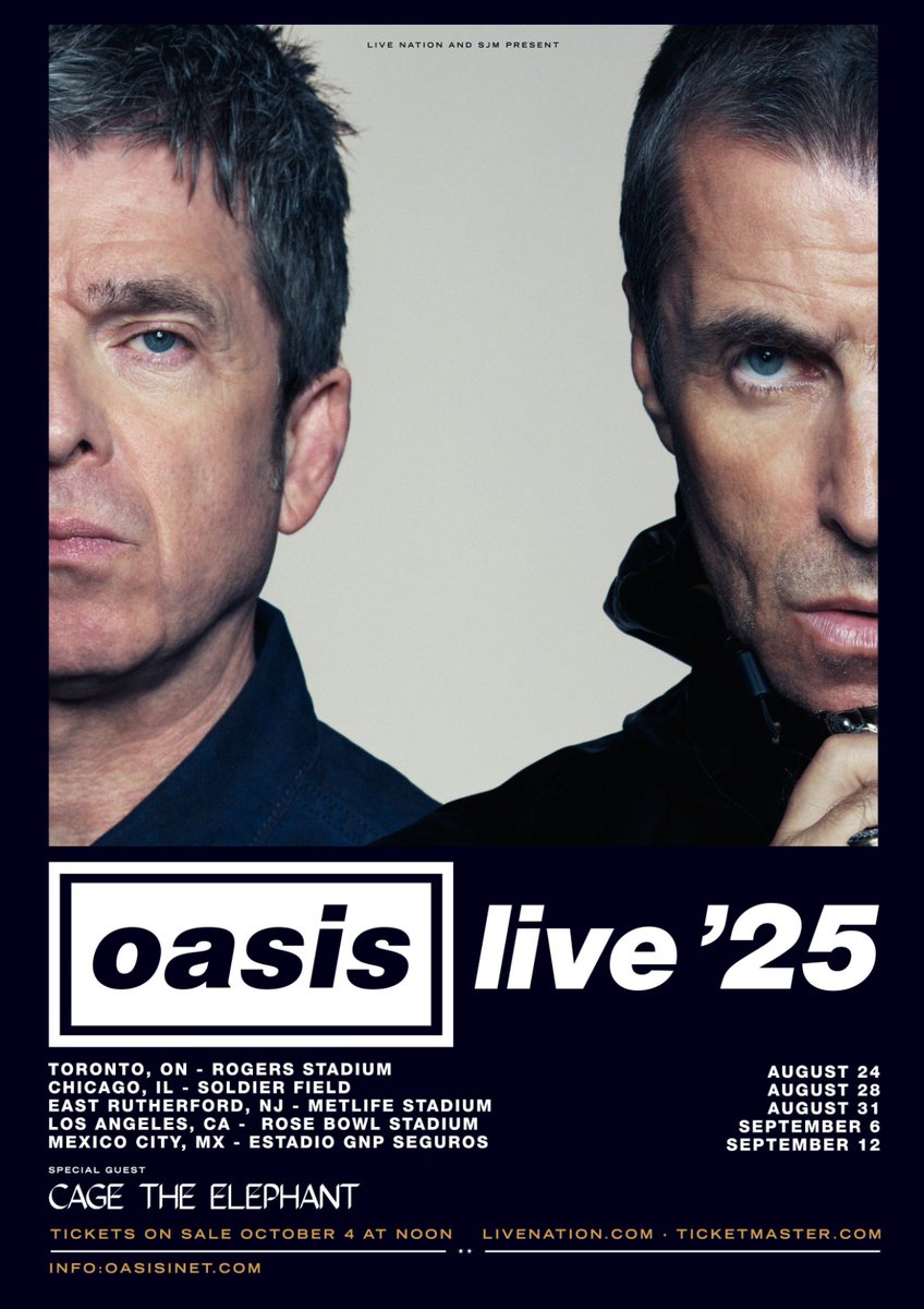 aaakkmm's tweet photo. ツアーポスターの写真も新しくなってた。@oasis
さらに睨みつけてる😆⚡️🔥 https://t.co/izwP1Yxx8h