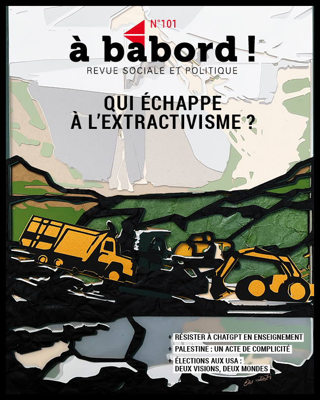 revueababord's tweet photo. Dans notre no 101:

@PhilipeBoudreau analyse la remontée du PQ:

@BelleOrageuse et Samuel Raymond rencontrent l'Étoile du Nord;

@renazzal et Norma M. Rantisi sur la complicité québécoise et canadienne face au génocide à Gaza;

et plus!

Sommaire: https://t.co/54NKM7s9Mx https://t.co/GQi0HilYPm