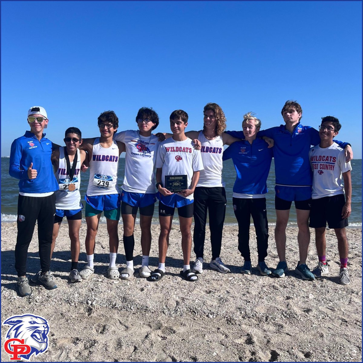 GPAthletics1's tweet image. Another great day to be a Wildcat ‼💨
At Magnolia Beach this weekend the Varsity boys won 1st place and the varsity girls brought home 2nd place 👏👏👏
#goCatsgo 🔴⚪🔵