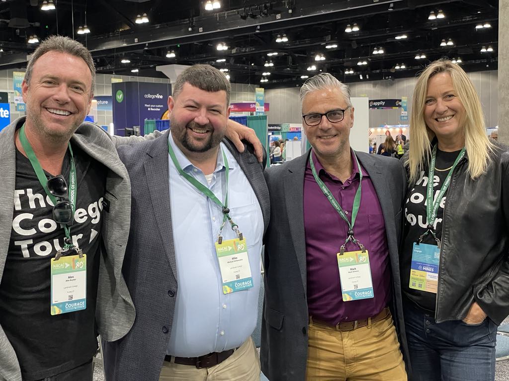 We had a great time at the <a href="/NACAC/">Natl Association for College Admission Counseling</a> annual conference and enjoyed the chance to talk about our award-winning episode of <a href="/TheCollegeTour/">The College Tour</a> with executive producers <a href="/alexboylan/">Alex Boylan</a> and Lisa Hennesy.