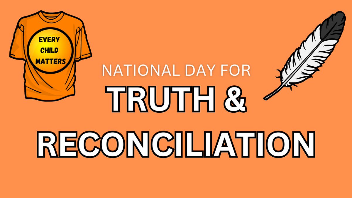 Today is the National Day for Truth &amp; Reconciliation &amp; there are a ton of community events, webinars, podcasts &amp; activities to honour Indigenous peoples &amp; cultures, to learn more about Indian residential &amp; day schools &amp; take up Indigenous calls to action in your town. Everyone