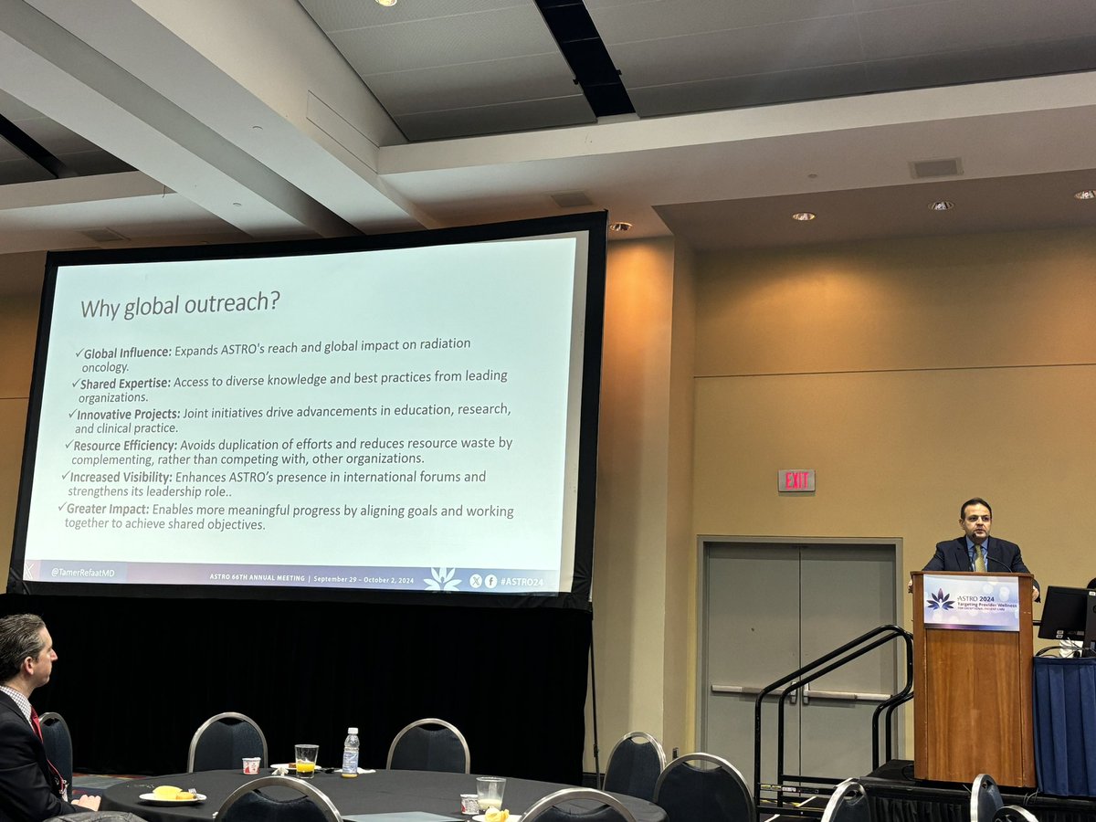 LamiaaMd's tweet photo. Incredible session by @ASTRO international comittee and @ARRO_org global health subcommittee, Remarkable efforts in the global fight against cancer https://t.co/gU7hm5At1Y