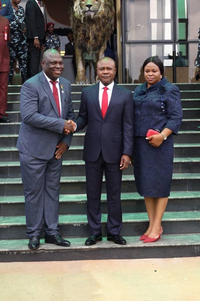 Pastor_BDAnike's tweet photo. Ndi Enugu East, today, the 30th of September, 2024, His Excellency, Dr. Peter Ndubuisi Mbah, the Executive Governor of Enugu State, swore in your servant, I, Beloved-Dan Anike, along with 16 other newly elected Local Government Chairmen across the state, as well as our deputies. https://t.co/ofMKPVFr9x