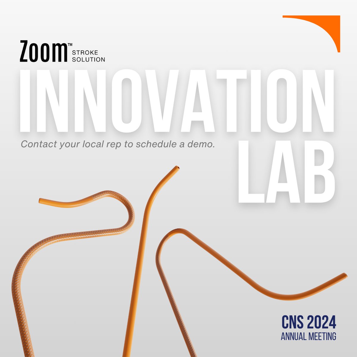 ImpCare_Stroke's tweet photo. #CNS2024 has officially kicked off and we are excited to be back! Interested in seeing the #Zoom6FInsertCatheters and the rest of the #ZoomStrokeSolution in action this week? Connect with your local rep to schedule a demo of our technologies to see how we are #ElevatingStrokeCare.
@CNS_Update
Rx only. ISI: https://t.co/20ZwfcfdLU