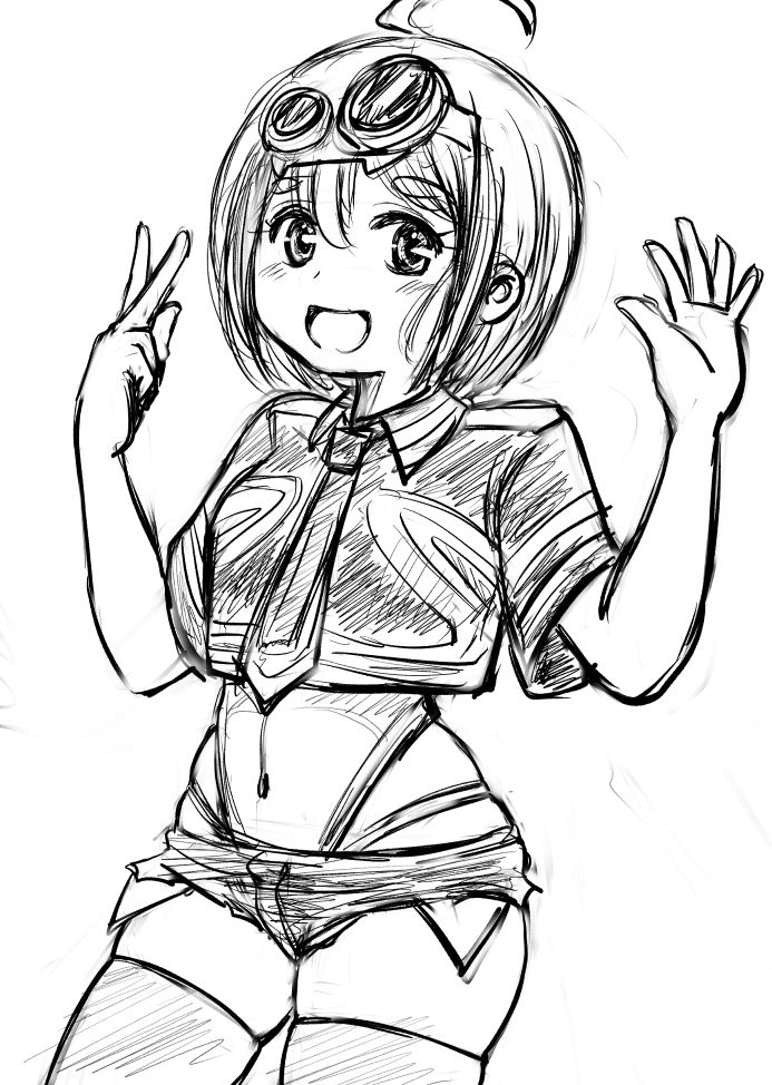 #今月描いた絵を晒そう 