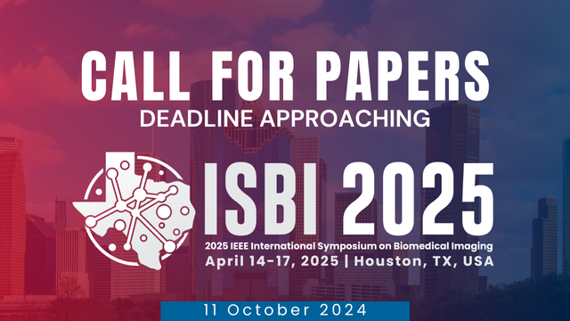 ⌛ Call for Papers Deadline Approaching!  Submit your original research by 11 October 2024. Topics of interest include image formation and reconstruction, computational image processing, AI for image analysis, and more. Learn more: hubs.la/Q02RllkH0