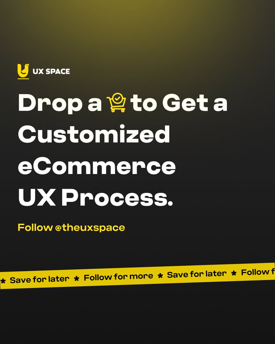 uxspace_'s tweet photo. Hey #Product Designers,

Your #eCommerce app must do more than just look good.

It should guide users effortlessly through their shopping journey.

Ready to boost conversions?

Drop a 🛒, and I’ll share a customized #UX process to make your #app indispensable!

#uxdesign https://t.co/llLsMkBuq3