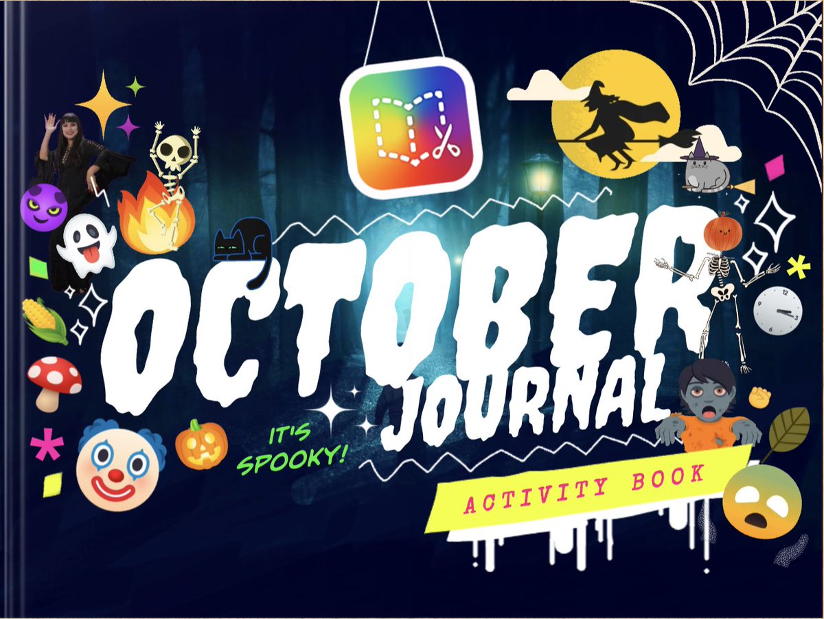 dhotler's tweet image. The @BookCreatorApp activity journal for October is here and it&apos;s got a spooky theme!! 👻

Personal favoritos:
- Indigenous Peoples Day
- Mad Hatter Day
- Egg Day
- Alaska Day

read.bookcreator.com/library/-NncoZ…