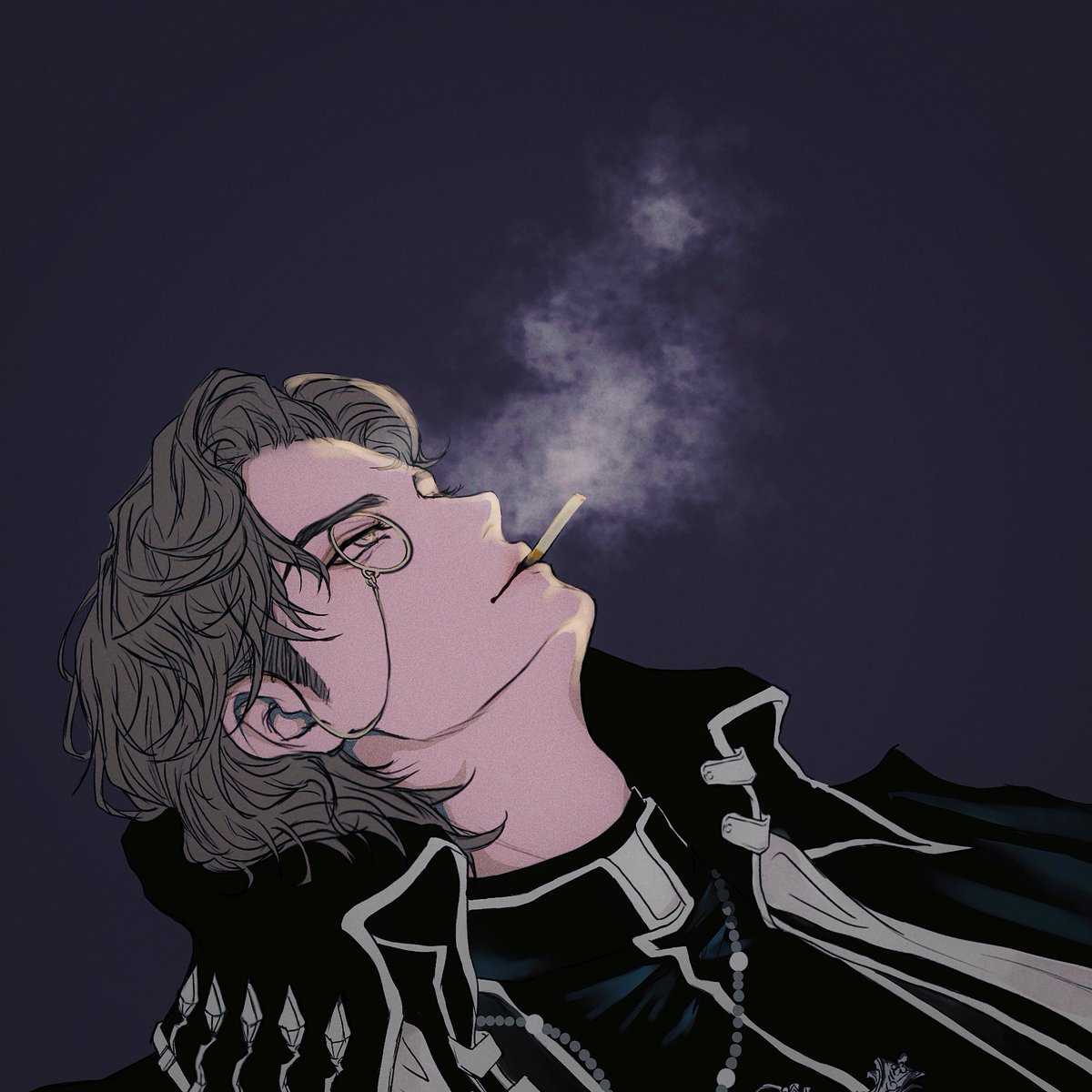Pumila_GH's tweet photo. #IdentityV #OrpheusIDV #NovelistIDV #orphealice #JournalistIDV #AliceDeross 又开始给自己配图了, cigarette after 👏👏👏 clothing reference: Trinity Blood https://t.co/RvBKVIqedD