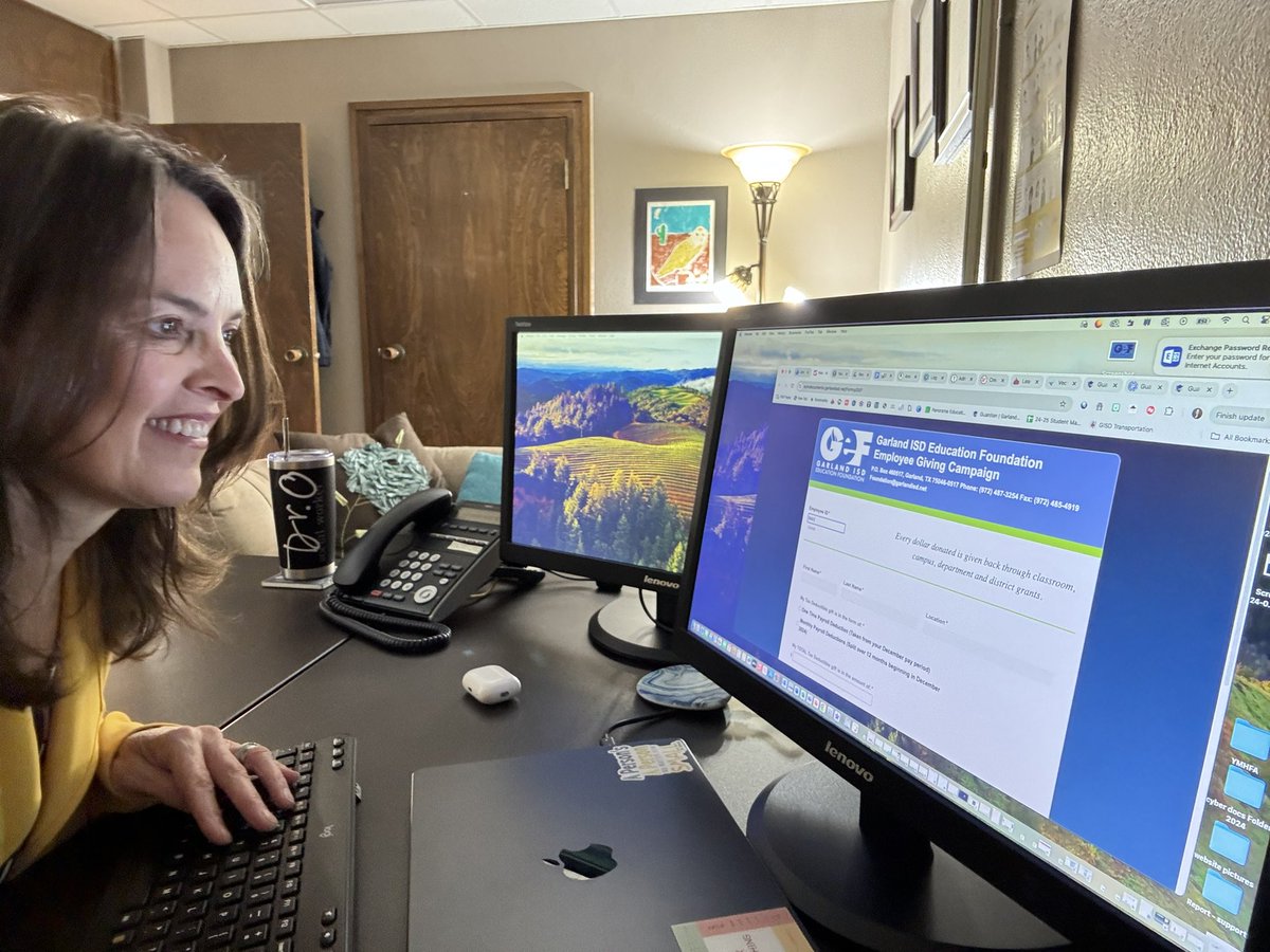 Dr. Lisa Olsen (@lisarolsen) on Twitter photo Employee Giving Campaign starts today! <a href="/GISD_Foundation/">GISD Ed Foundation</a> #BEADONOR #BEAWINNER #TheGISDEffect Employee Giving Campaign starts today! <a href="/GISD_Foundation/">GISD Ed Foundation</a> #BEADONOR #BEAWINNER #TheGISDEffect
