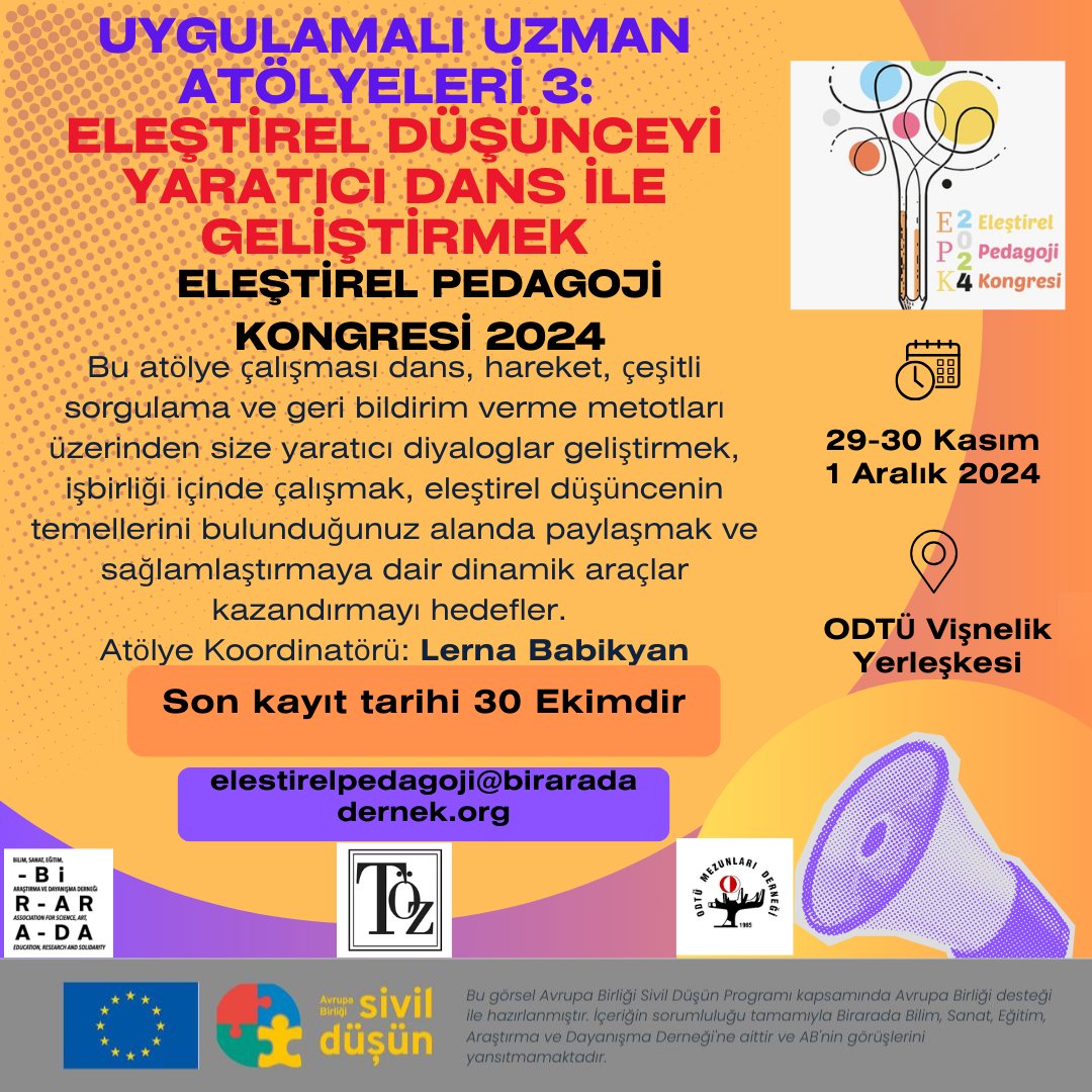 Eleştirel Pedagoji Kongresi tweet media